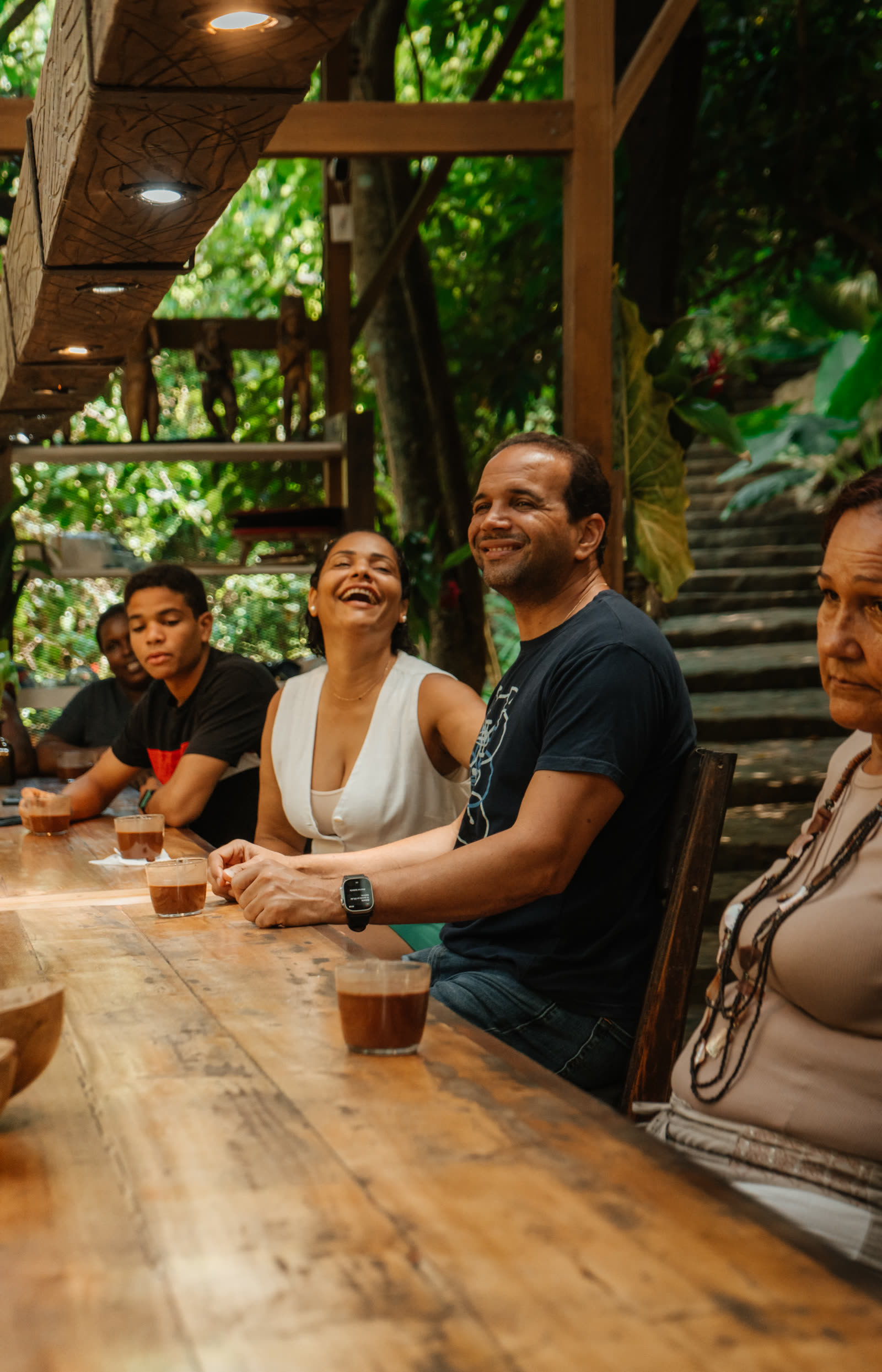 Group session in the open air